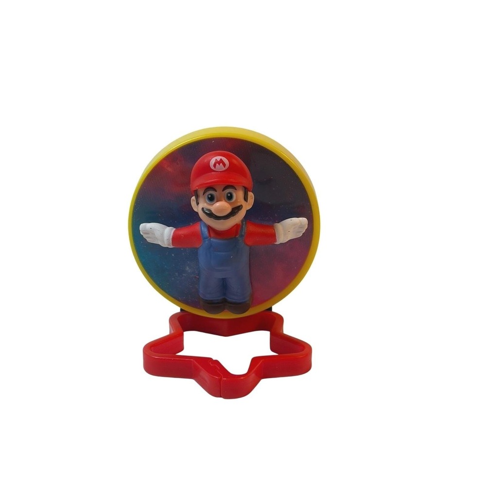 McDonalds Super Mario Galaxy Happy Meal Toys #1 Mario [Figure only]